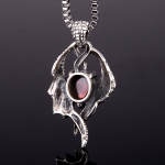 925 Silver Angel and Devil Theme Pendant